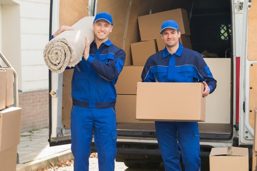 Removal team supporting a home move in Newbury Park