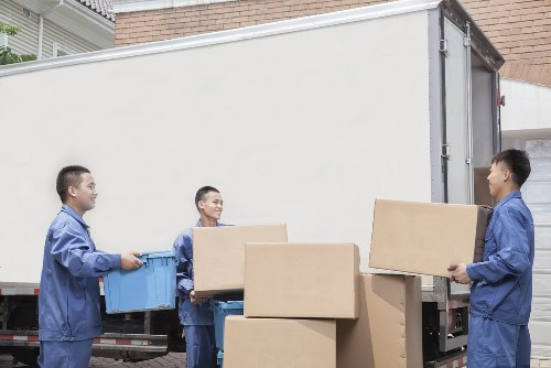 Local man with van service handling a delivery near Newbury Park
