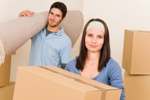Local house removal team supporting a move in the Newbury Park area