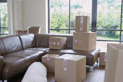 Professional packing assistance for fragile household items