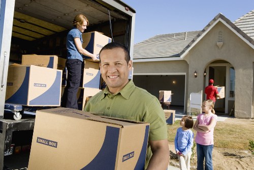 Furniture being moved from a Newbury Park property
