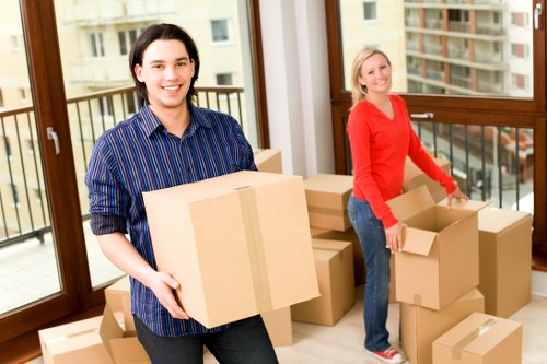 Careful flat move with boxes and furniture in Newbury Park